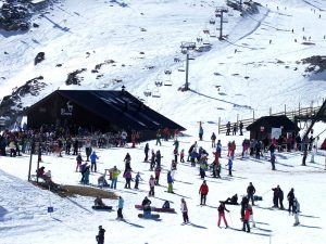 estación Alto Campoo con Alsa